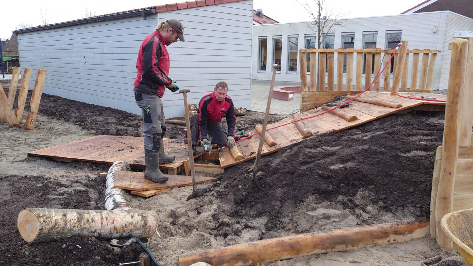 Team aan het werk